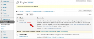 Delete WordPress Plugins
