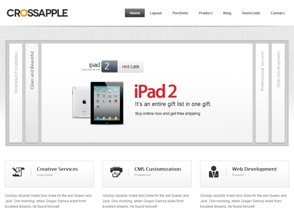 Cross Apple Business Theme