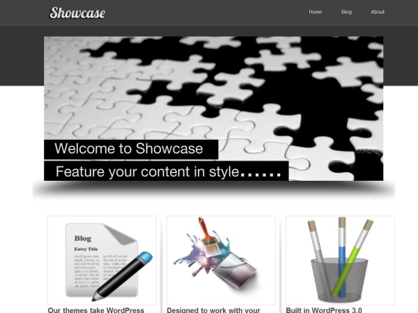 Showcase WordPress Portfolio Theme