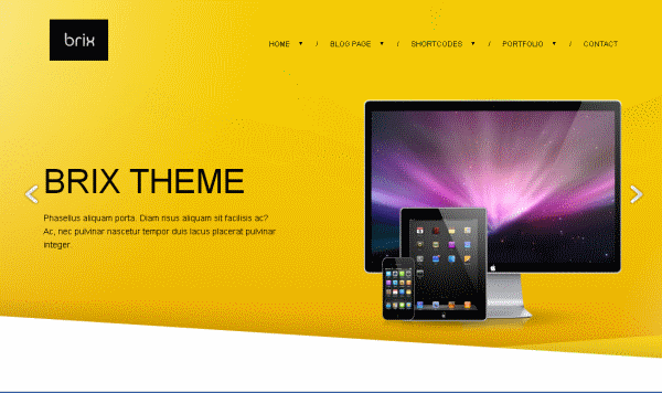 Brix WordPress Theme