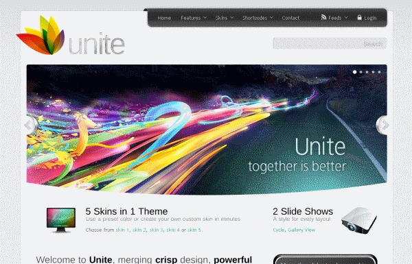 Unite Business WordPress Theme