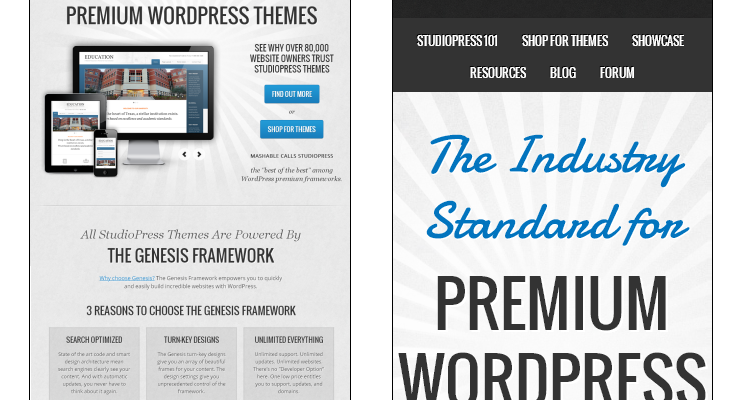 WordPress Responsive Design