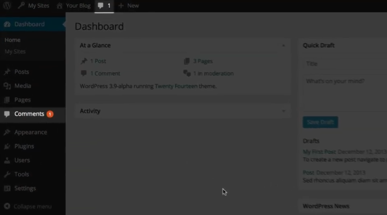Step By Step Guide: Managing Comments